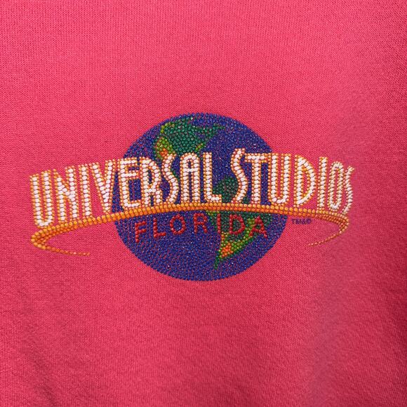 Vintage 90s Women’s Universal Studios Bedazzled Crewneck Size Large - Picture 2 of 4